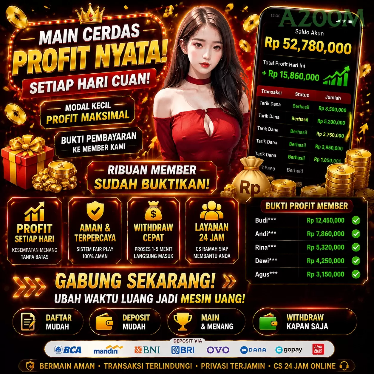 a200m Resmi - Unduh APK